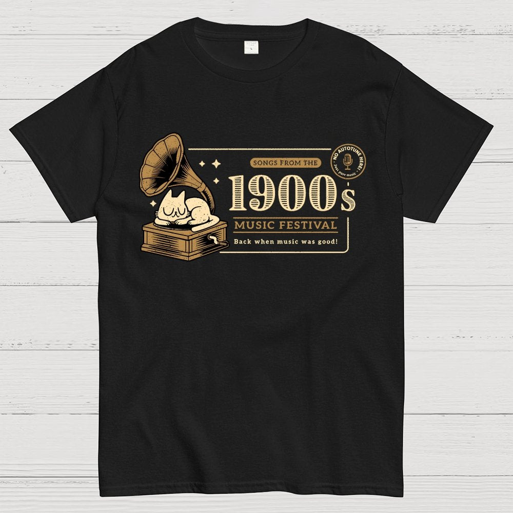 1900s Music Festival Unisex Geek T-Shirt