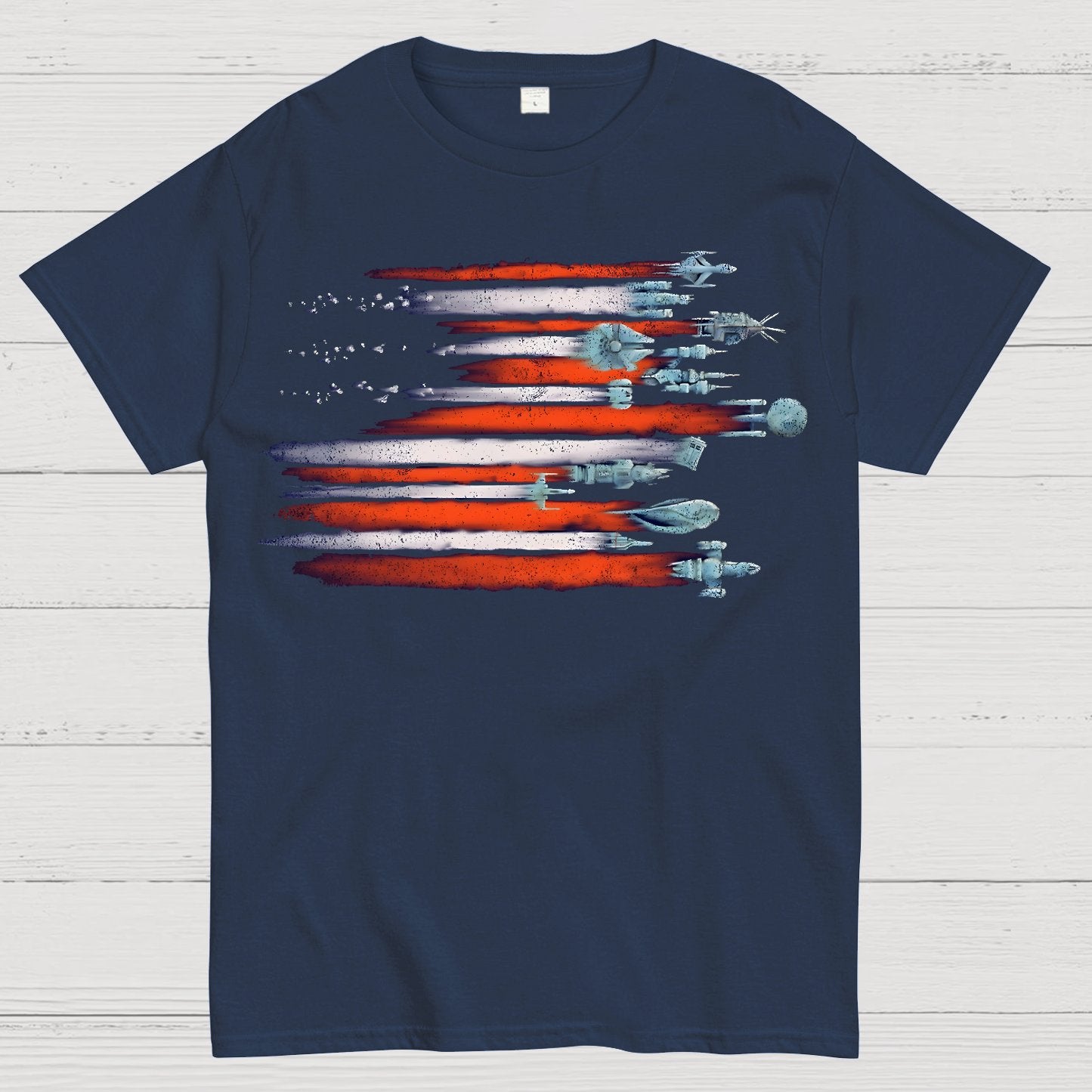 Vintage Sci-Flyers Geek T-Shirt