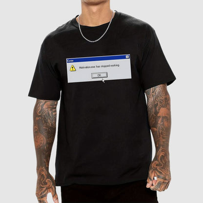 Motivation Error Geek T-Shirt