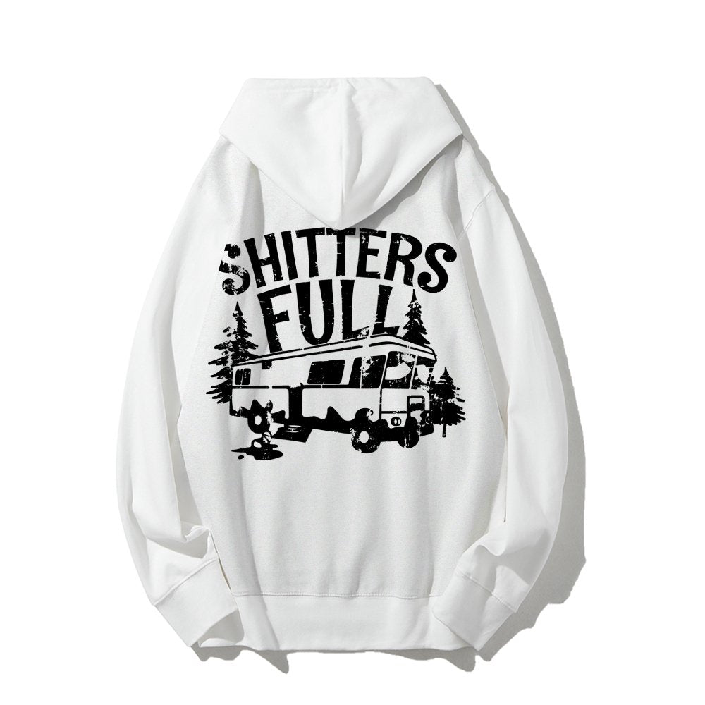 Shitters Full Printed Back Unisex Cotton Hoodie