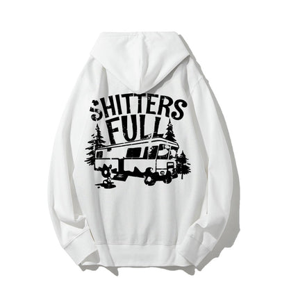 Shitters Full Printed Back Unisex Cotton Hoodie