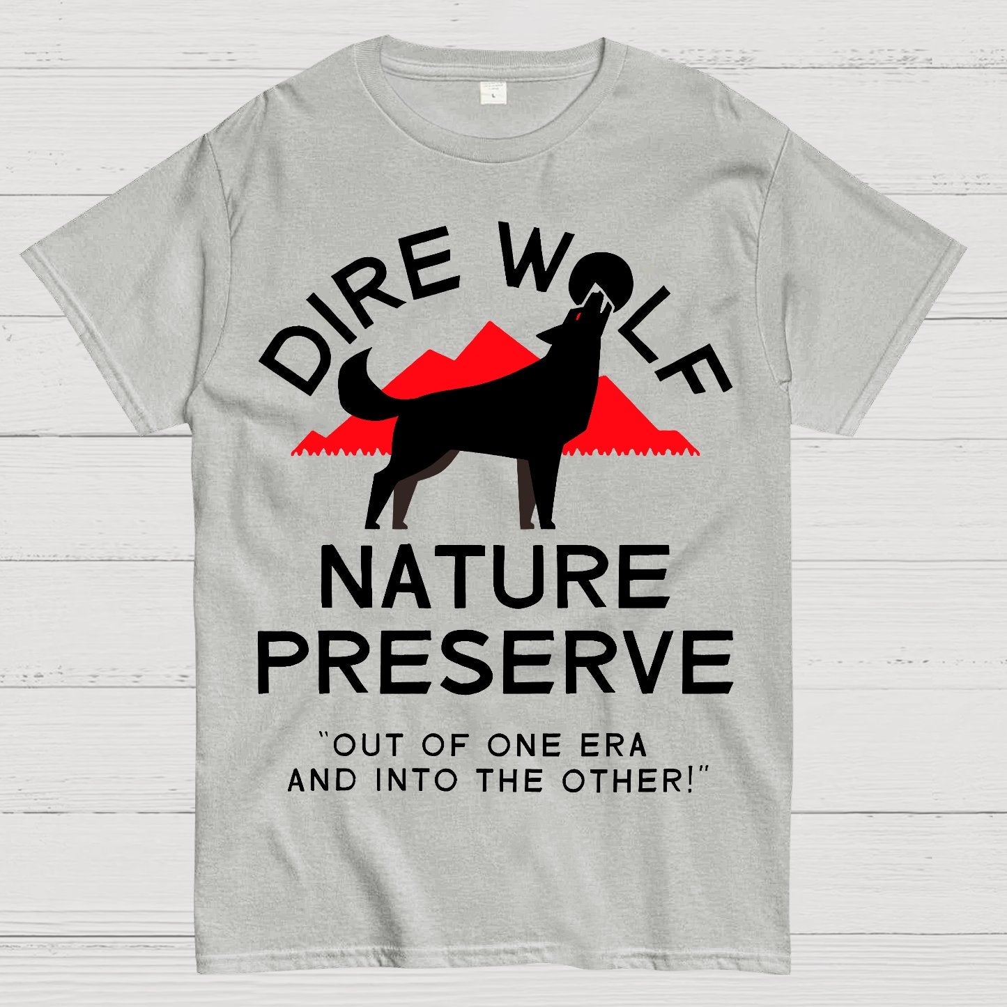 Mystic Wolf Nature Preserve Geek T-Shirt