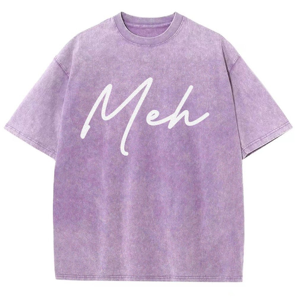Meh Vintage Distressed T-shirt