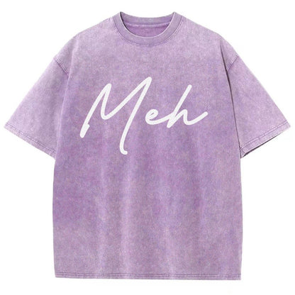 Meh Vintage Distressed T-shirt