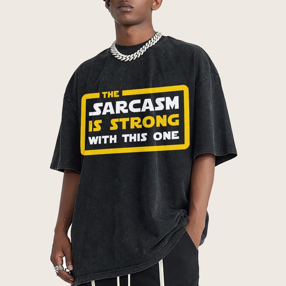 Humor Sarcasm Vintage Distressed T-shirt