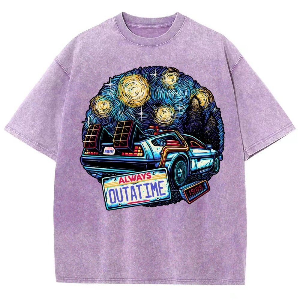 Always Outatime Vintage Distressed T-shirt