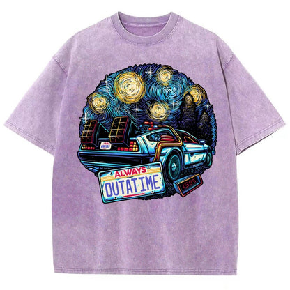 Always Outatime Vintage Distressed T-shirt