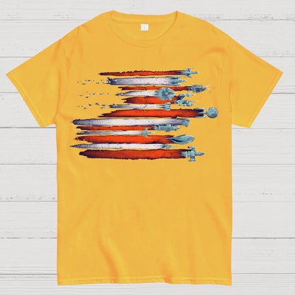 Vintage Sci-Flyers Geek T-Shirt