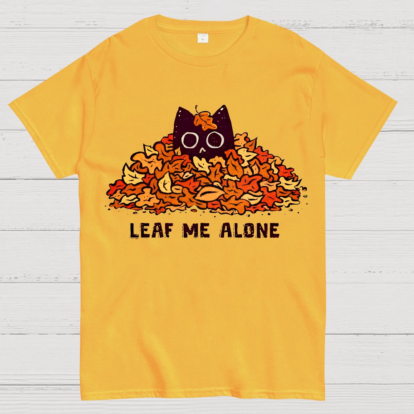Leaf Me Alone Geek T-Shirt