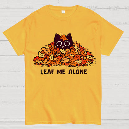Leaf Me Alone Geek T-Shirt