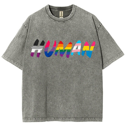 Human Vintage Distressed T-shirt