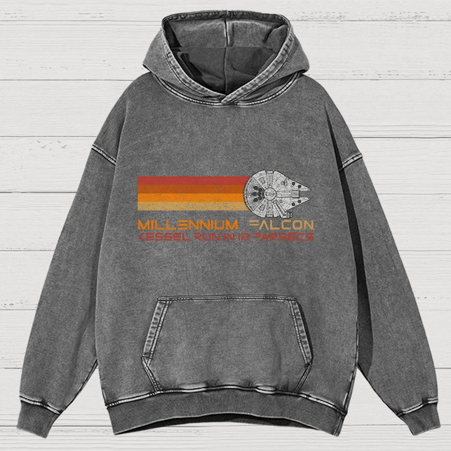 12 LIGHT - YEARS Distressed Hoodie