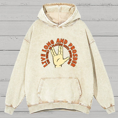 The Result Of Playing With Super Glue Vintage Distressed Hoodie