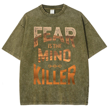 Fear Is The Mind-Killer Vintage Distressed T-shirt