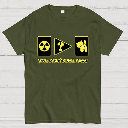 Save Schrodinger's Cat Geek T-Shirt