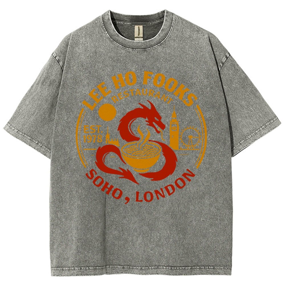 Lee Ho Fooks Chinese Restaurant Vintage Distressed T-shirt