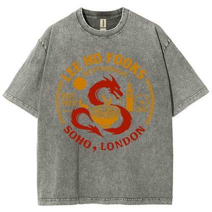Lee Ho Fooks Chinese Restaurant Vintage Distressed T-shirt