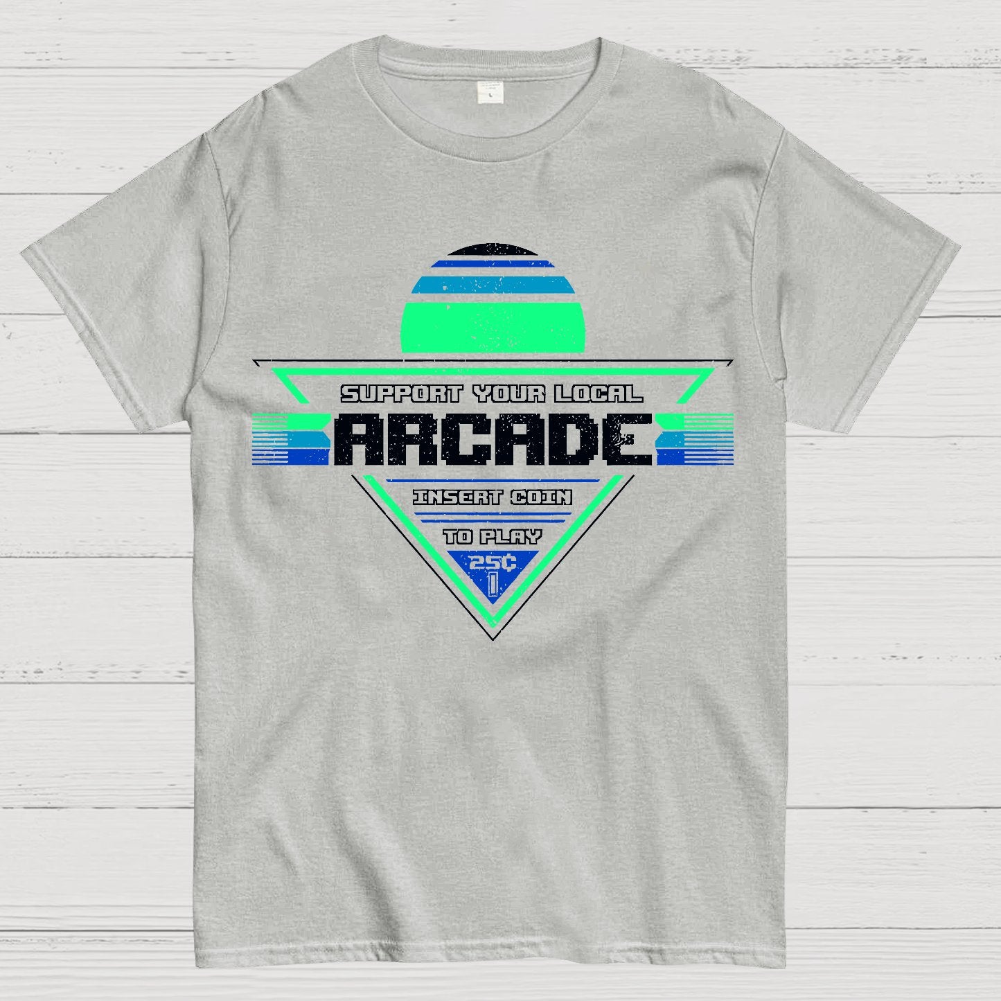 Support Your Local Arcade Geek T-Shirt