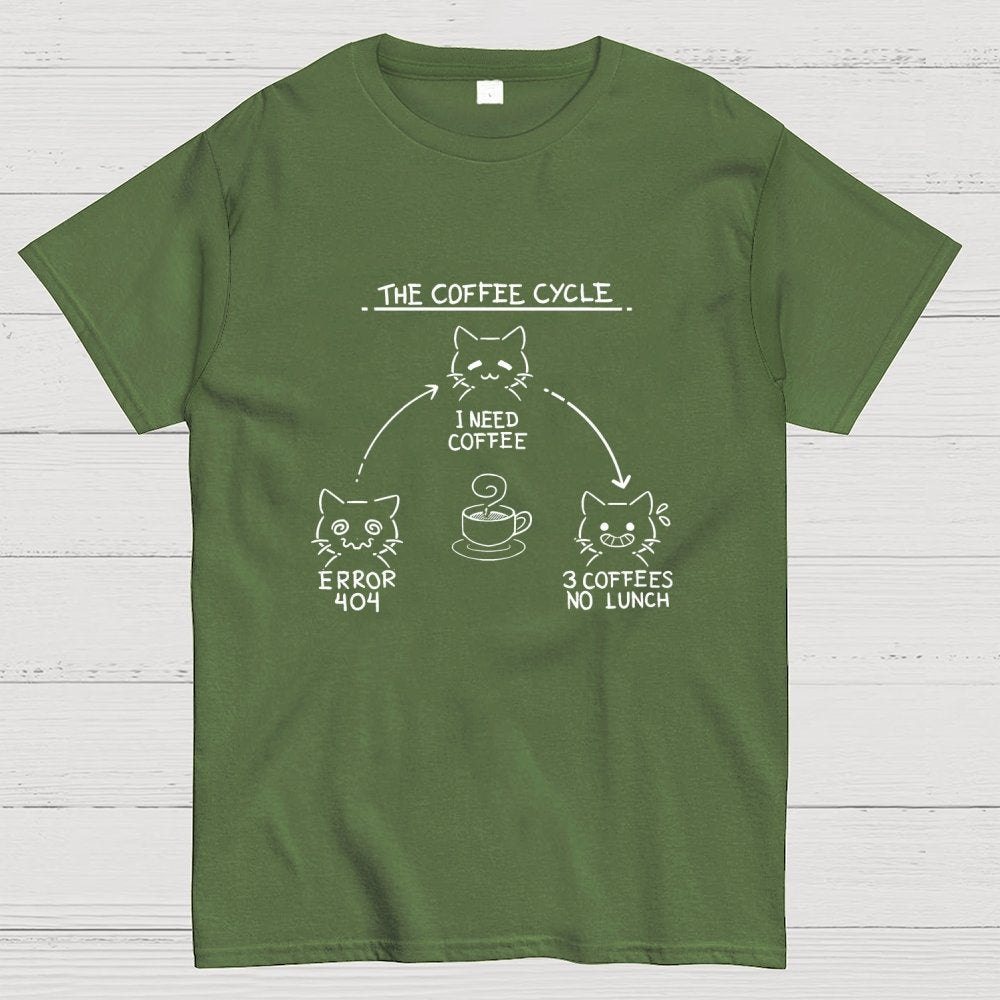 The Coffee Cycle Geek T-Shirt