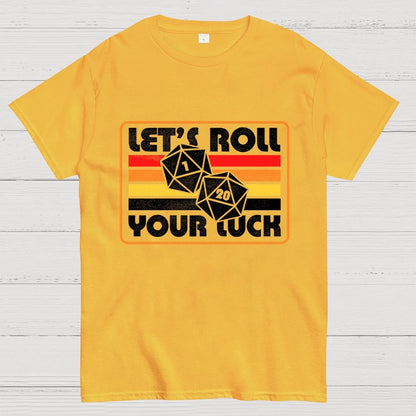 RPG Vintage Roll For Luck Geek T-Shirt