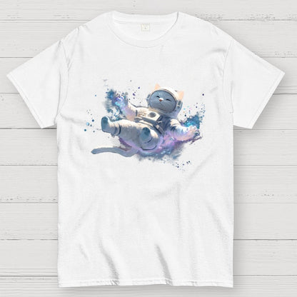 Astronaut Cat Geek T-Shirt
