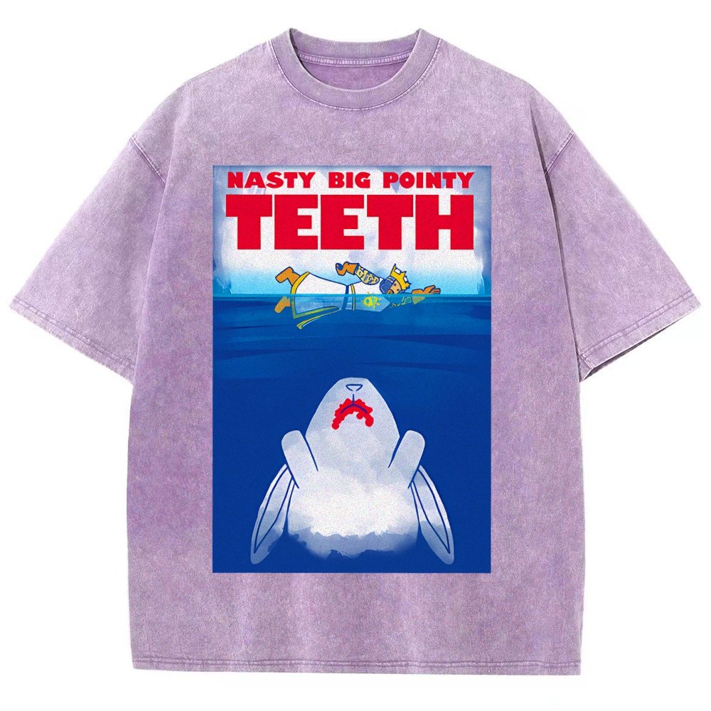 TEETH Vintage Distressed T-shirt