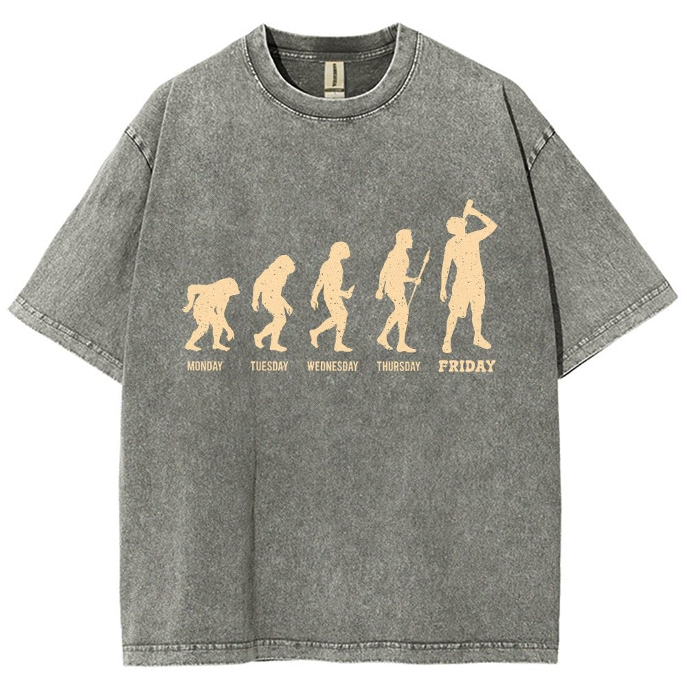 Weekvolution Vintage Distressed T-shirt
