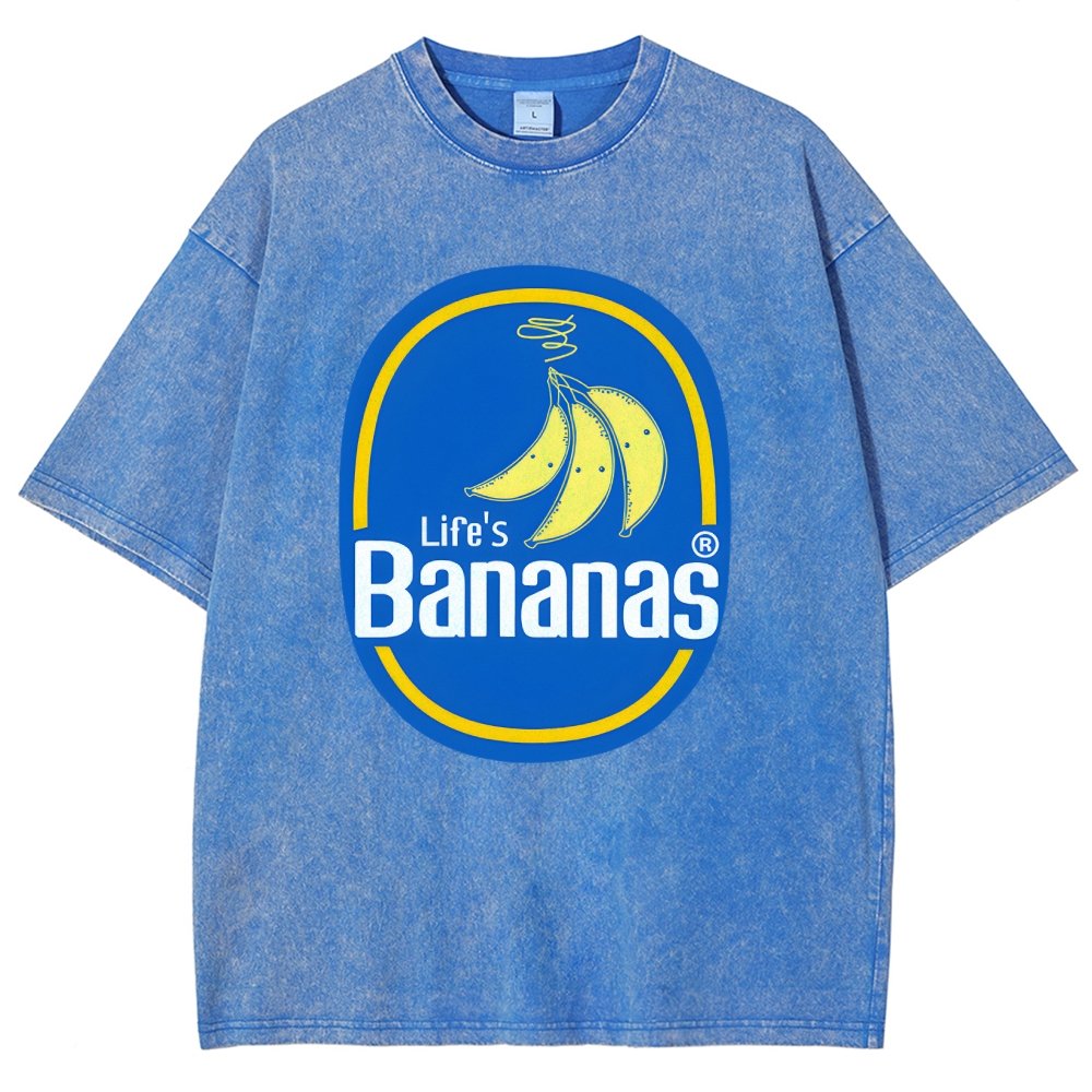 Life's Bananas Vintage Distressed T-shirt