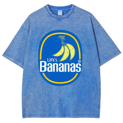 Life's Bananas Vintage Distressed T-shirt