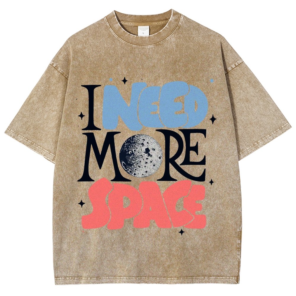 I Need More Space Vintage Distressed T-shirt