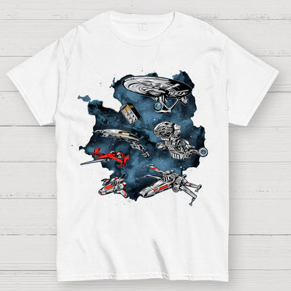 Ultimate Space Fleet Geek T-Shirt