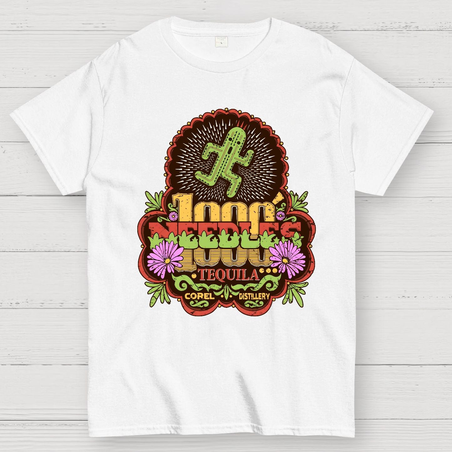 Funny 1000 Needles Tequila Geek T-Shirt