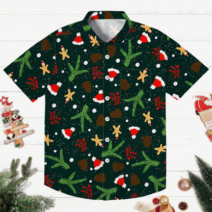 Christmas Cookies Print Geeky Shirt