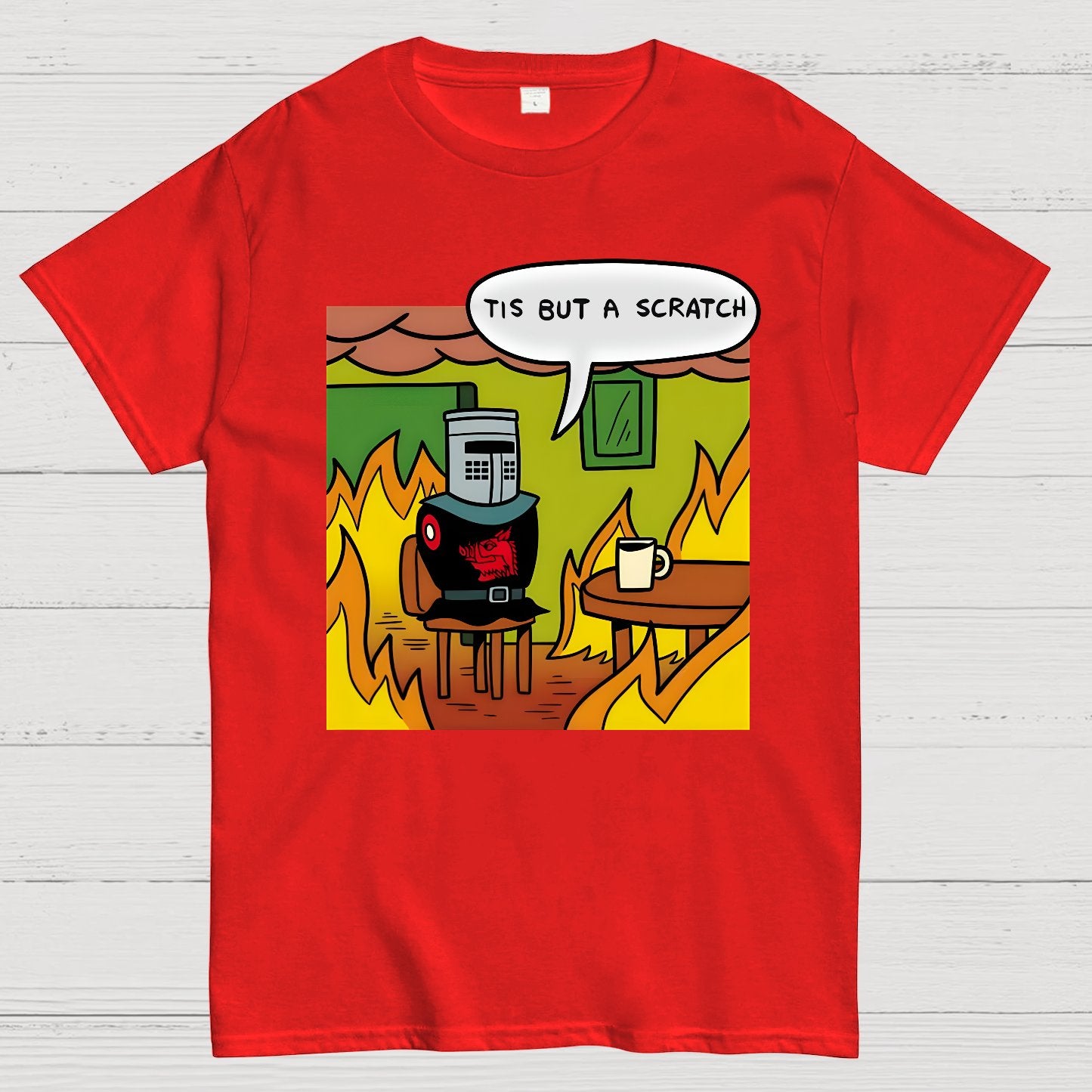 Black Knight Fine Geek T-Shirt