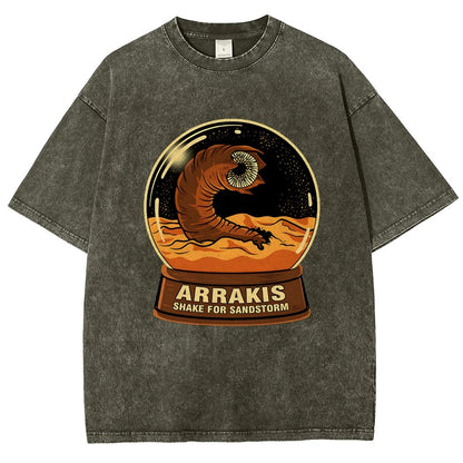 Spice Globe Souvenir Vintage Distressed T-shirt