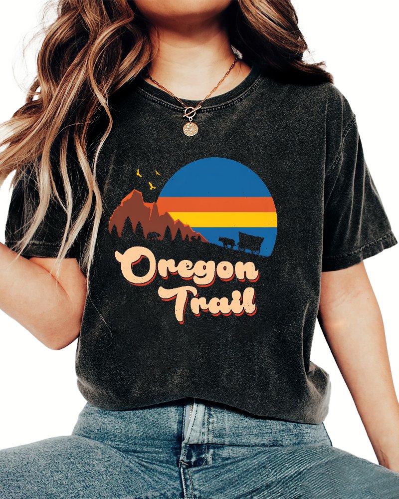 Oregon YOU HAVE DIED Vintage Distressed T-shirt