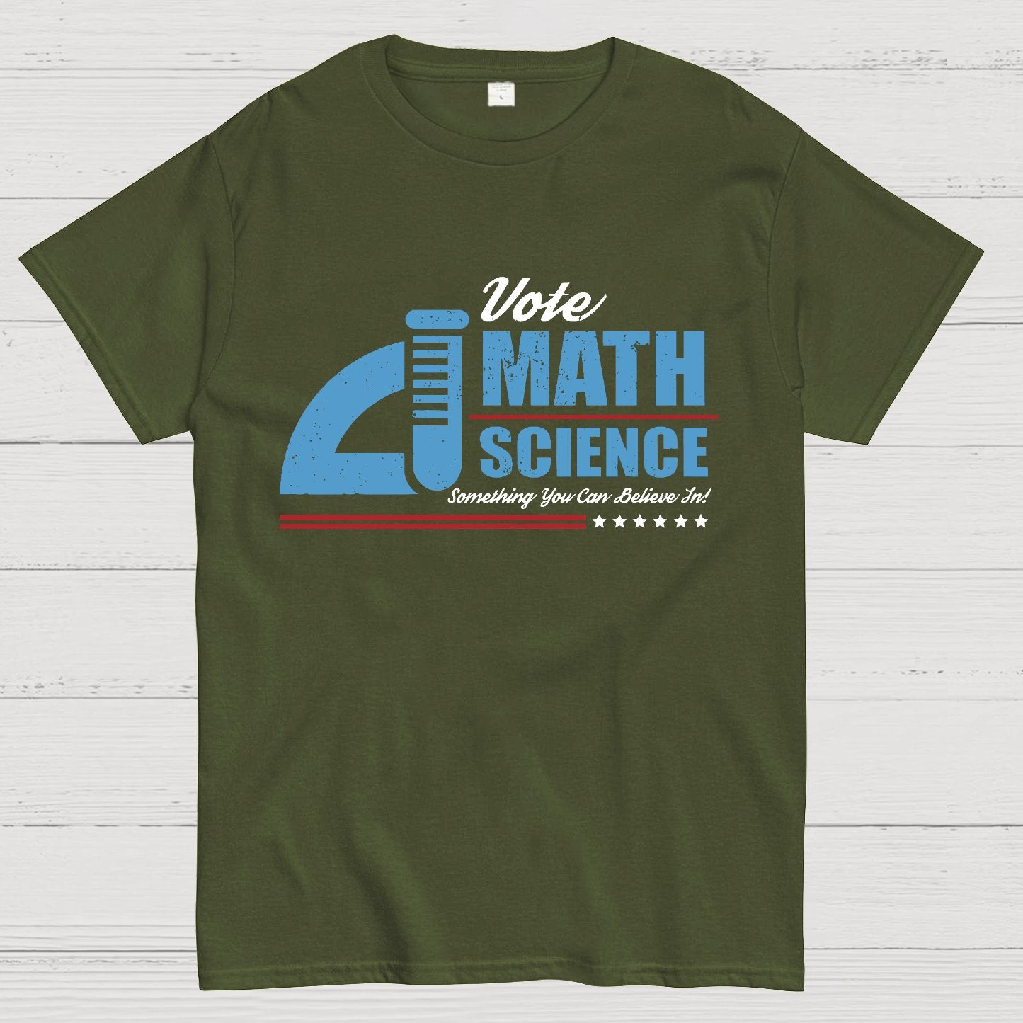 Vote Math & Science Geeky T-Shirt