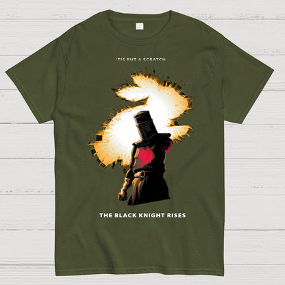 Black Knight vs. Bunny. one will fall. Geek T-Shirt