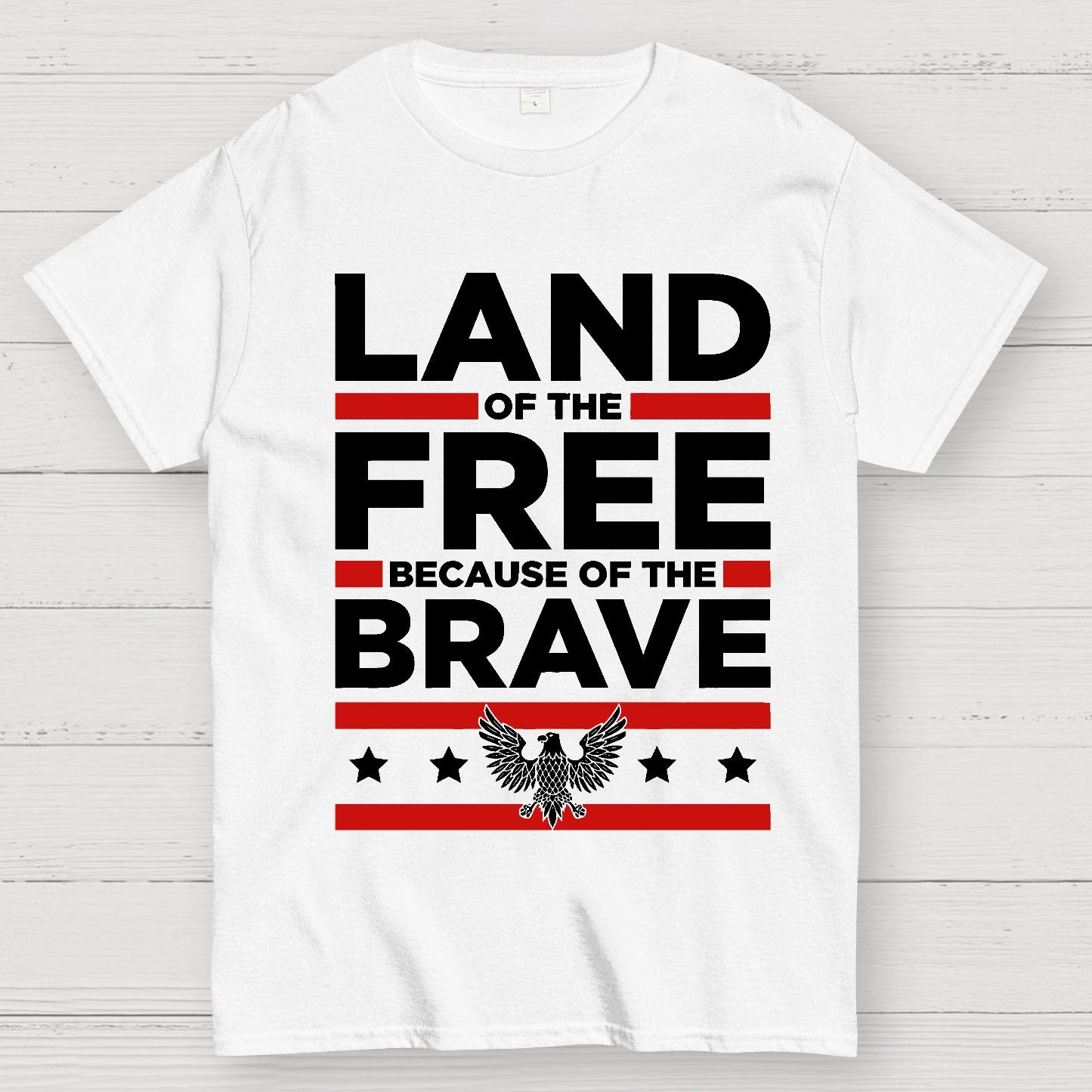 Because of the Brave Geek T-Shirt