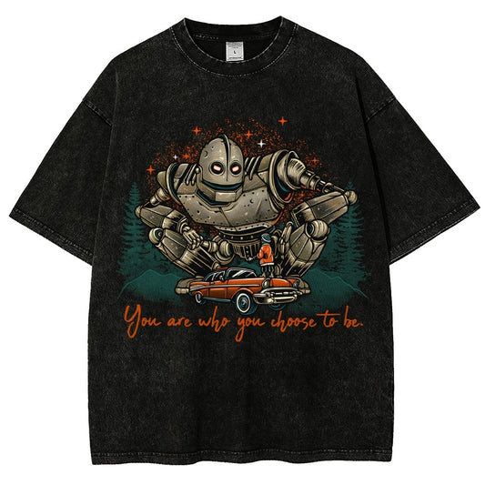 You Are Who You Choose To Be Vintage Distressed T-shirt