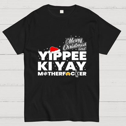 Merry Christmas and yippee ki yay motherf*cker Geek T-Shirt