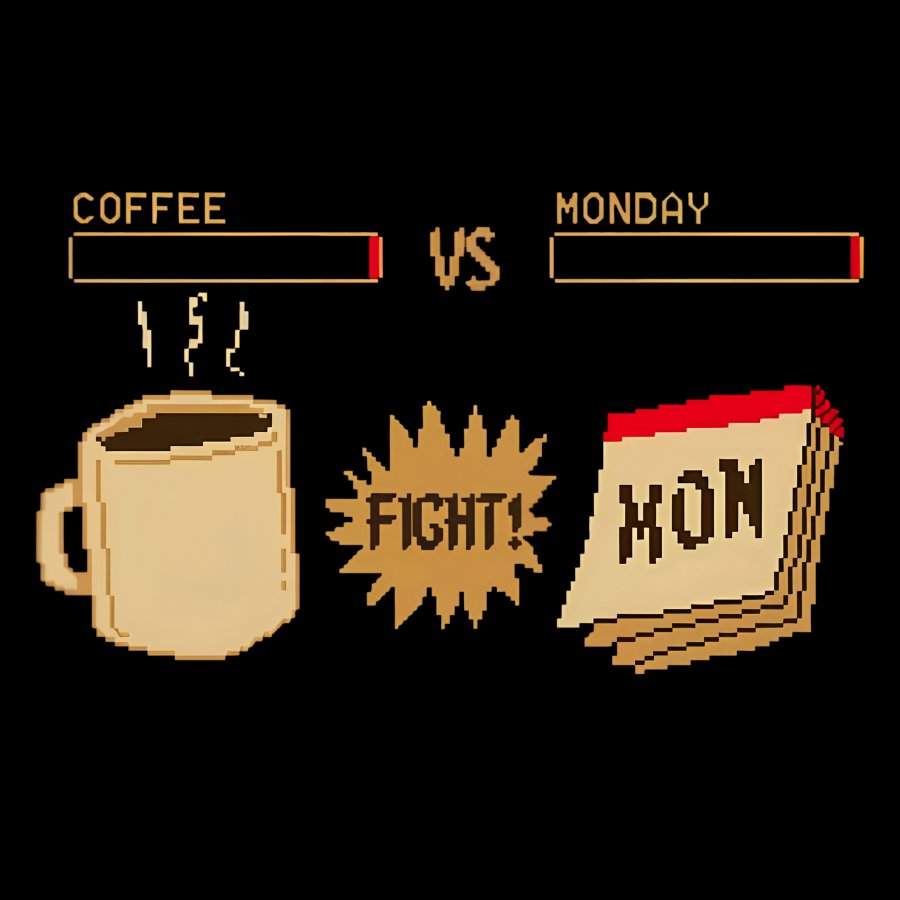 Monday War Funny Geek T-Shirt