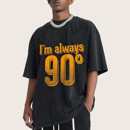 I'm Always Right Math Vintage Distressed T-shirt