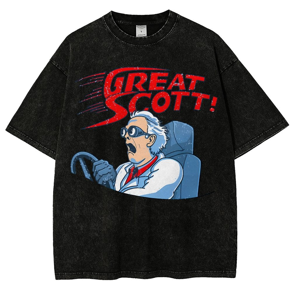 Time Racer Vintage Distressed T-shirt
