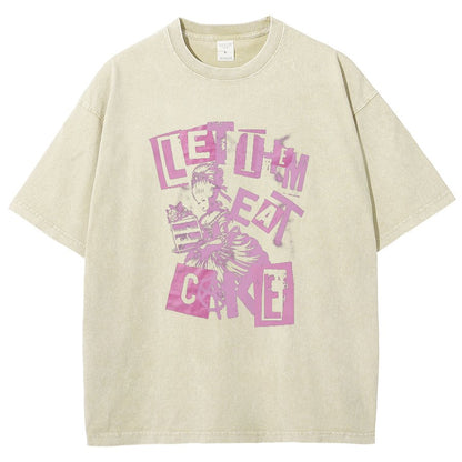 Let Them Eat Cake Vintage Distressed T-shirt