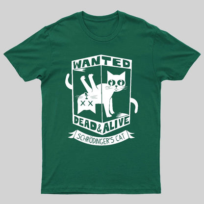 Schrödinger's Cat Mathe, Physics Geeky T-Shirt