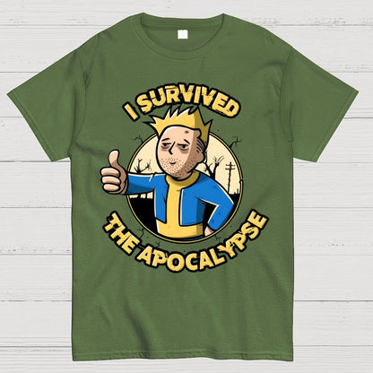 I Survived Sarcasm Funny Geek T-Shirt