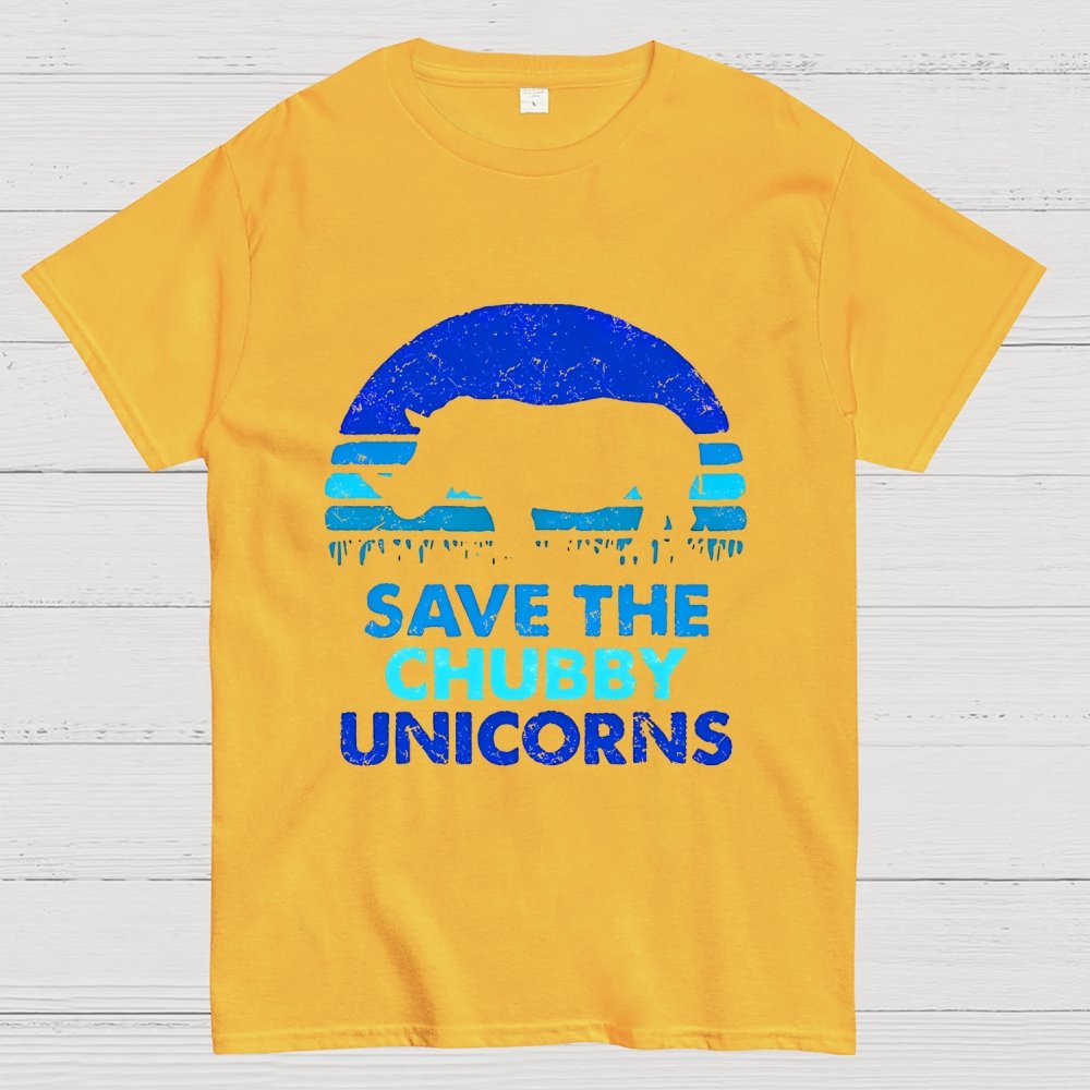 Save The Chubby Unicorns Geek T-Shirt