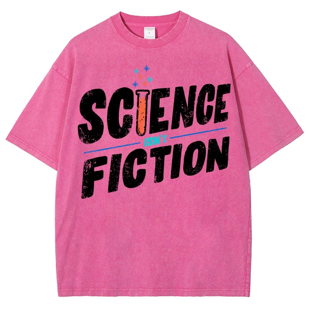 Science Isn’t Fiction Vintage Distressed T-shirt
