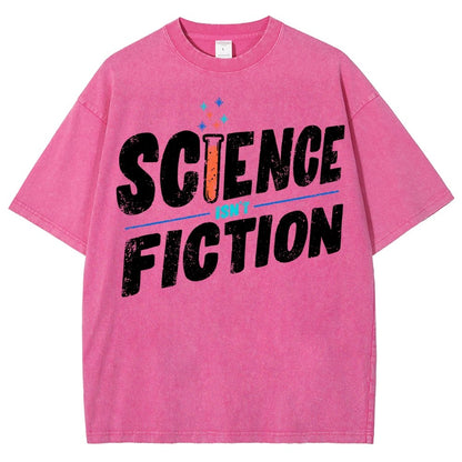 Science Isn’t Fiction Vintage Distressed T-shirt